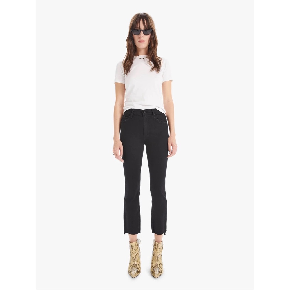 Mother Insider Crop Step Fray In Not Guilty Sz 27